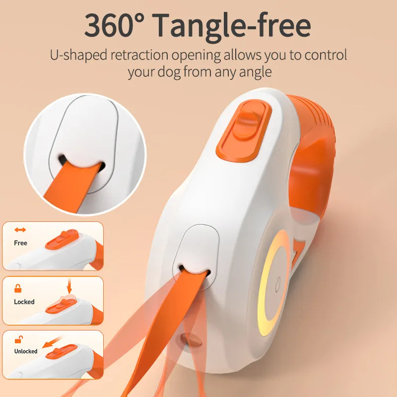 Illuminating Retractable Leash